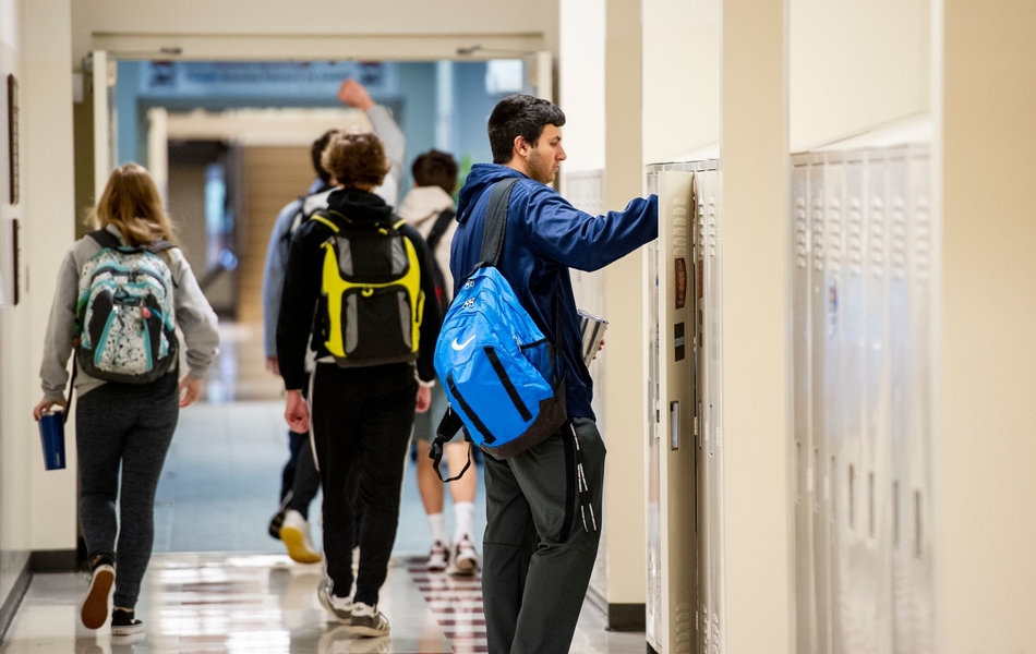 Upper School Hallway